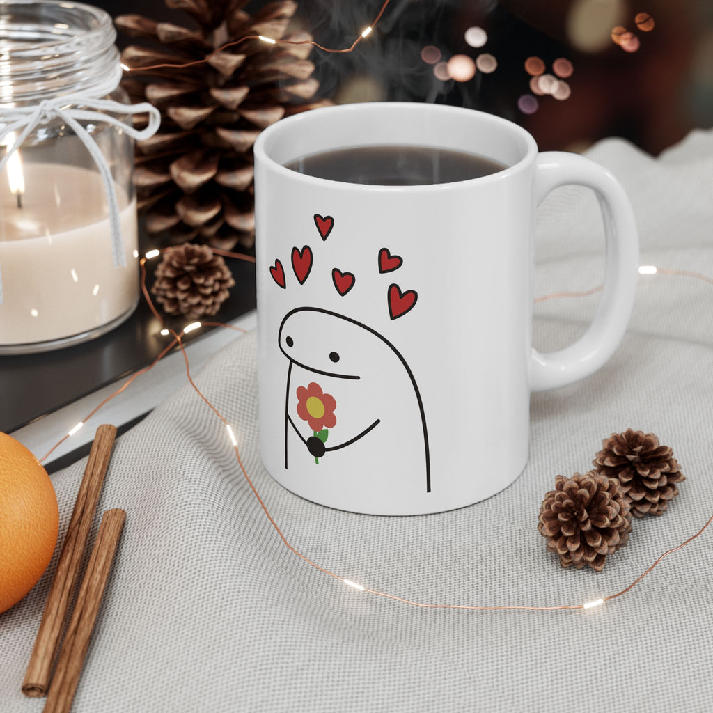 Taza Romántica Divertida “Quiero ser el de gustos feos” Regalo de San Valentin