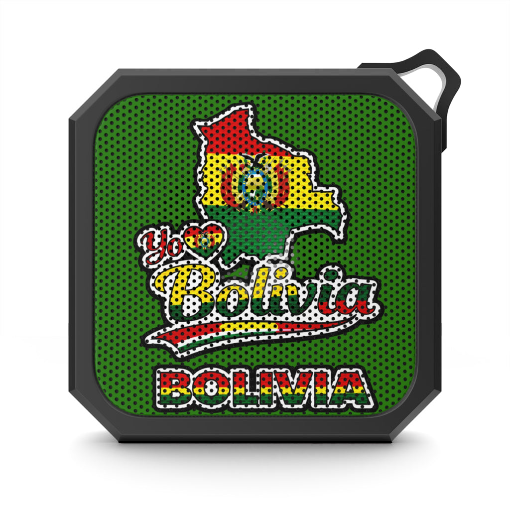 Bocina Bluetooth Bolivia Portátil Resistente al Agua Diseño Patriótico I Love Bolivia