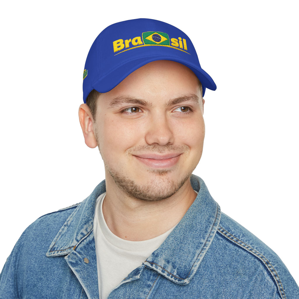Gorra Brasil Bordada Ajustable Jogo Bonito 4 lados