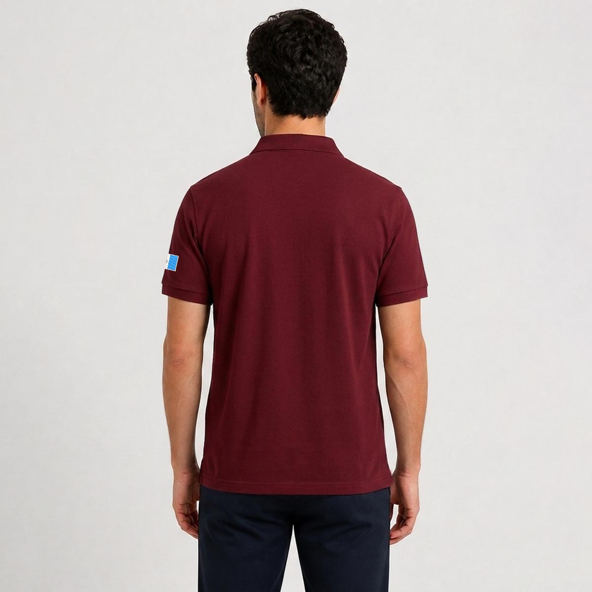 Camisa Tipo Polo de Guatemala  Bordada
