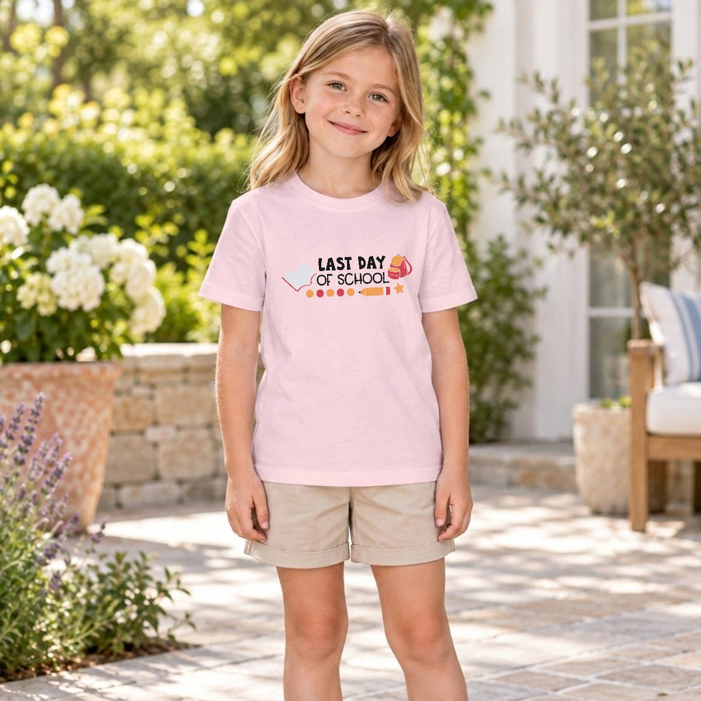 T-shirt enfant « Dernier jour d’école »