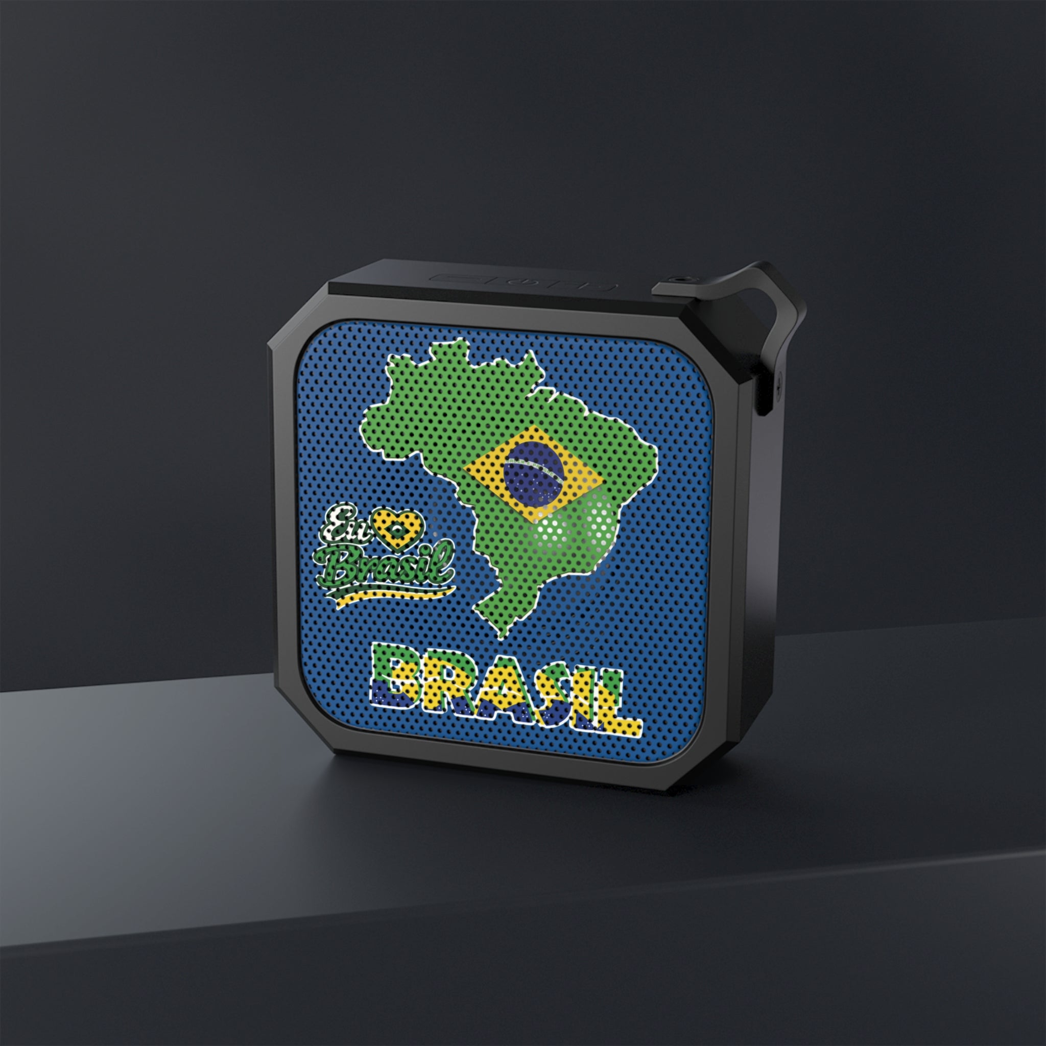 Mini Bocina Bluetooth Brasil Portátil IPX6 Altavoz Compacto 3W con Clip