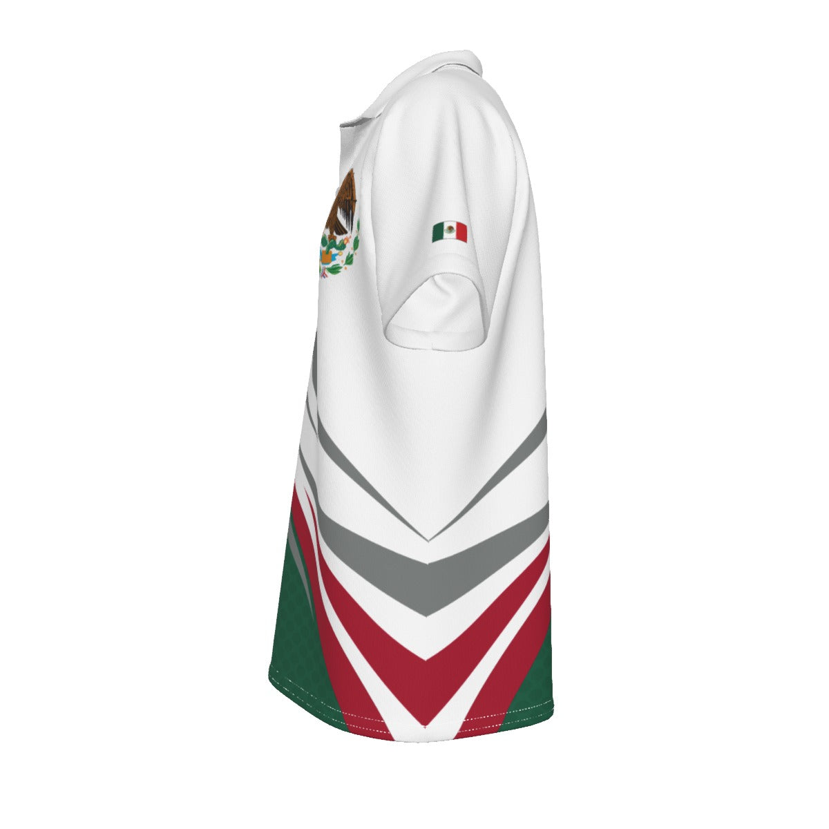 Polo México Casual Deportiva con Escudo Nacional