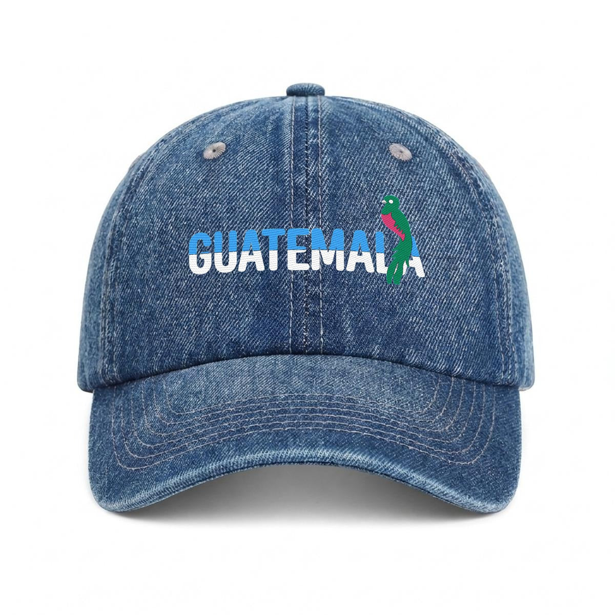 Gorra de Guatemala Bordada Premium Estilo Vintage Casual de Algodón