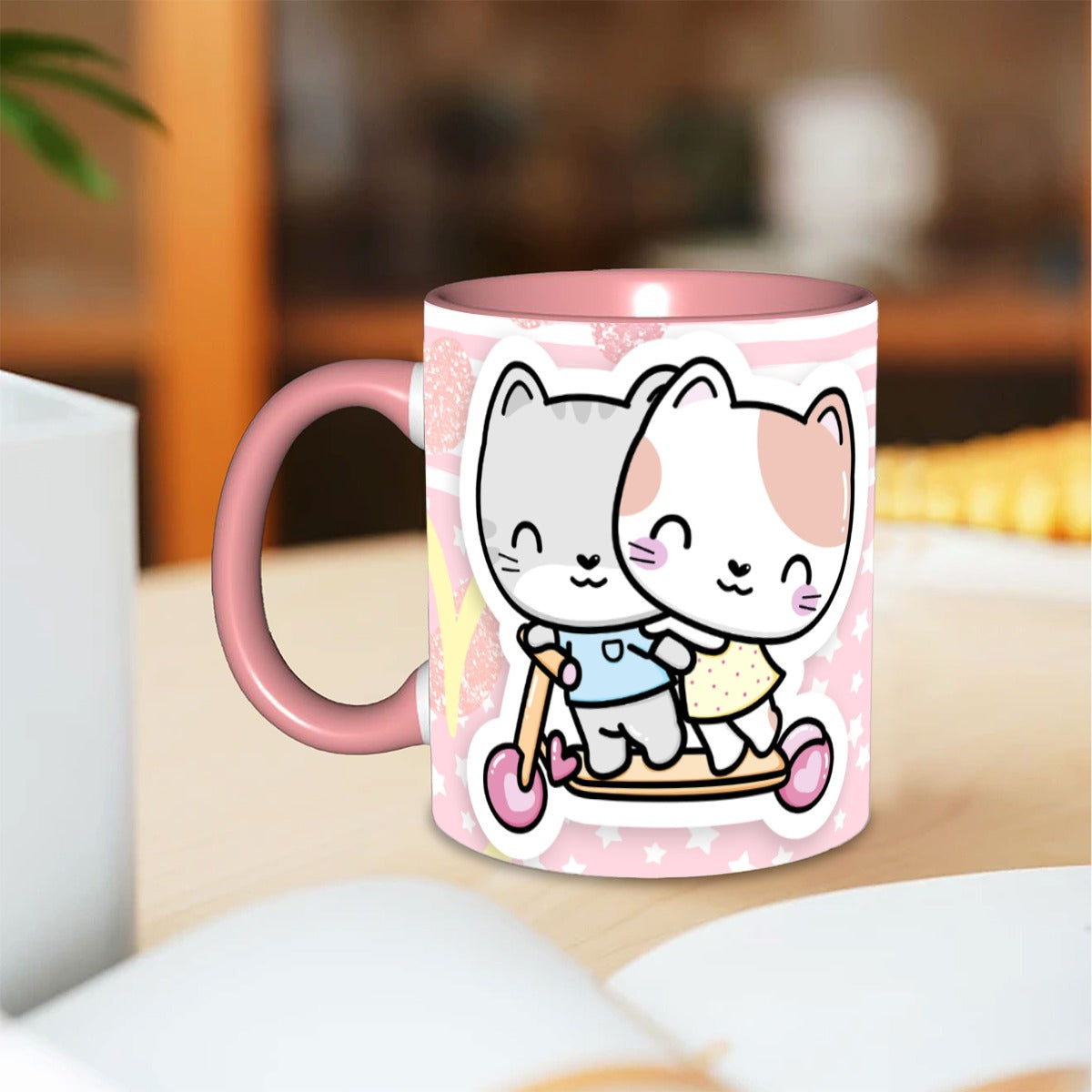Tumbler -TazaContigo Me Dan Ganas de Vivirlo Todo – Colección San Valentin