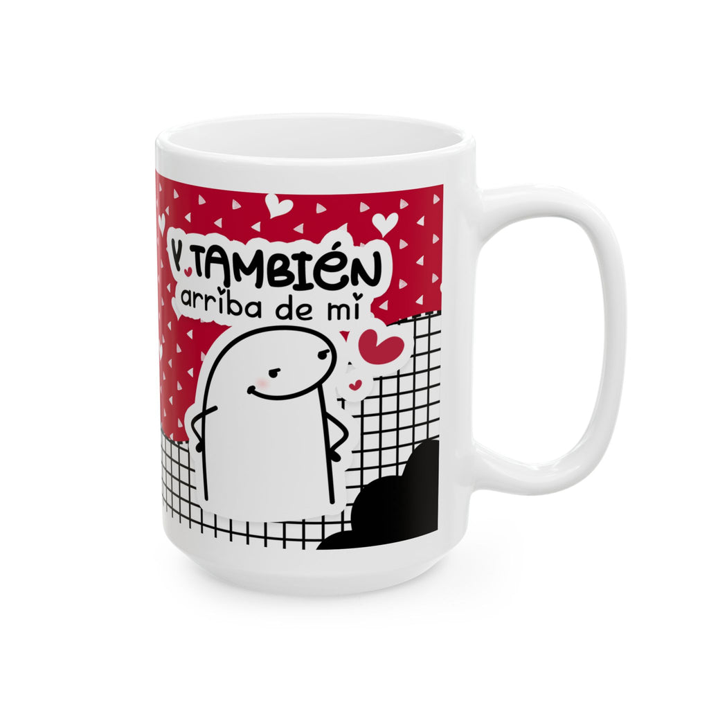 Mug San Valentin “Te Quiero a Mi Lado” Diseño Amor Divertido Regalo Romántico