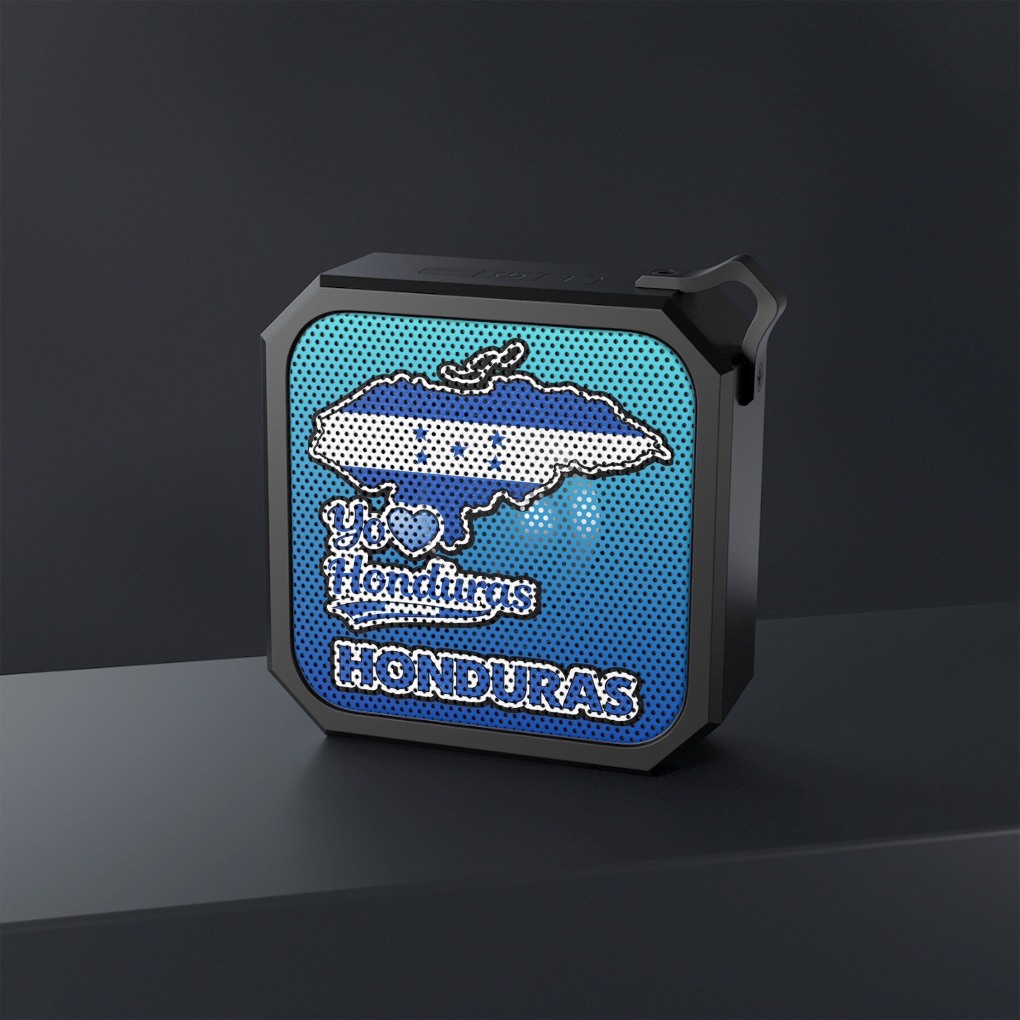 Bocina Bluetooth Honduras Portátil Resistente al Agua Diseño Patriótico I Love Honduras