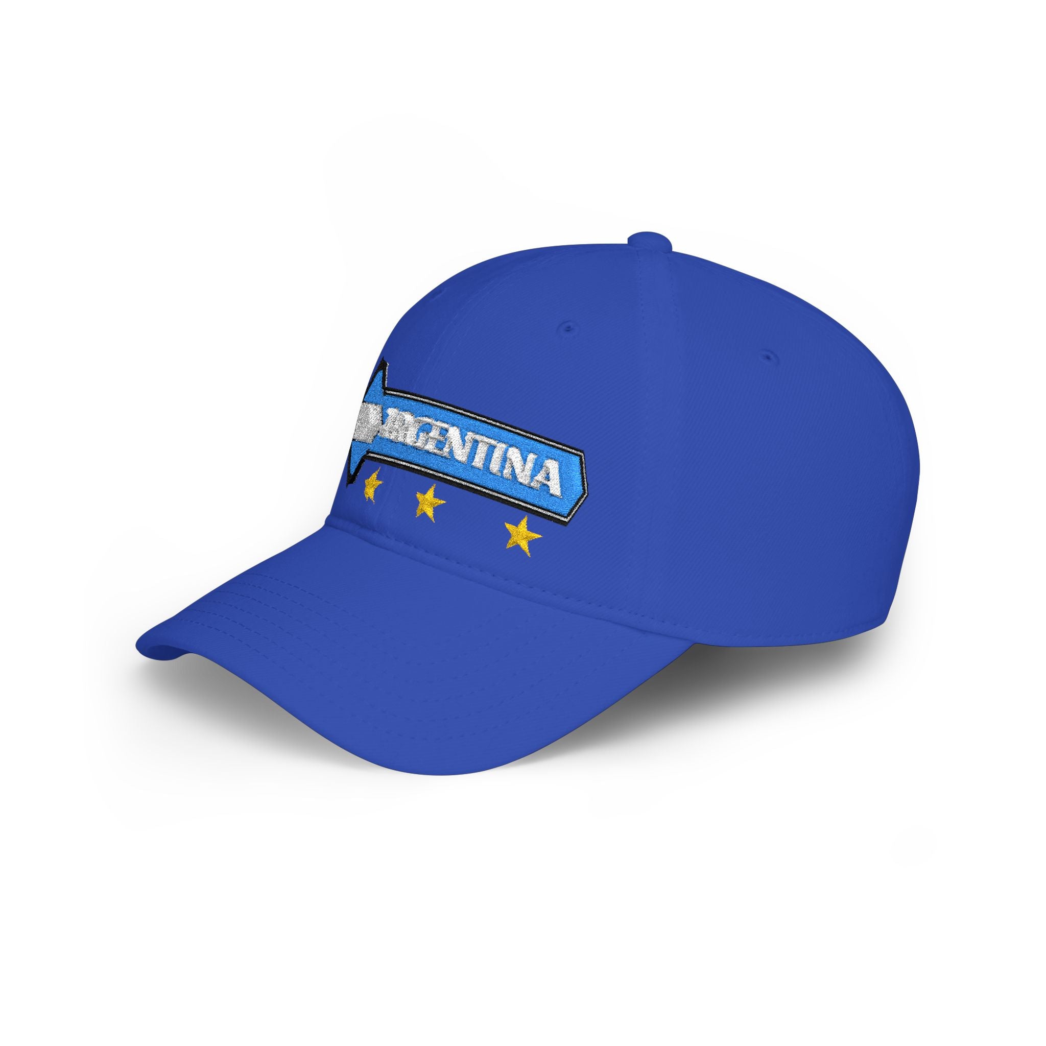 Gorra Argentina Bordada Ajustable Tri Campeón