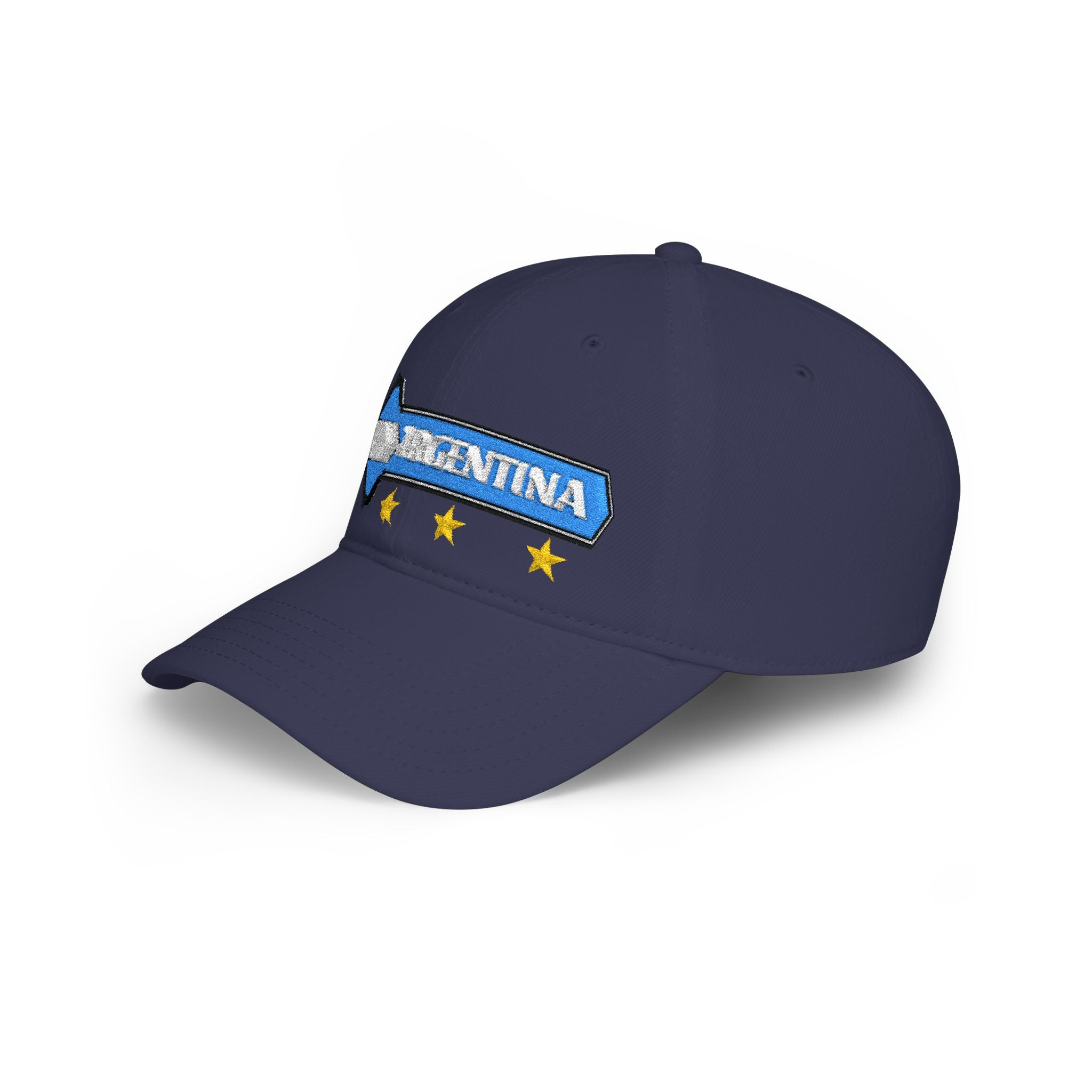 Gorra Argentina Bordada Ajustable Tri Campeón