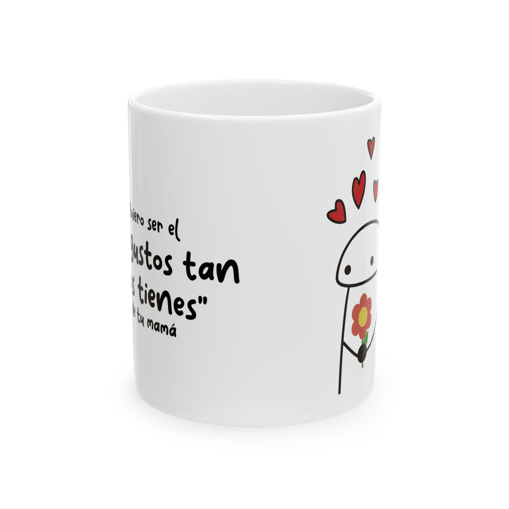Taza Romántica Divertida “Quiero ser el de gustos feos” Regalo de San Valentin