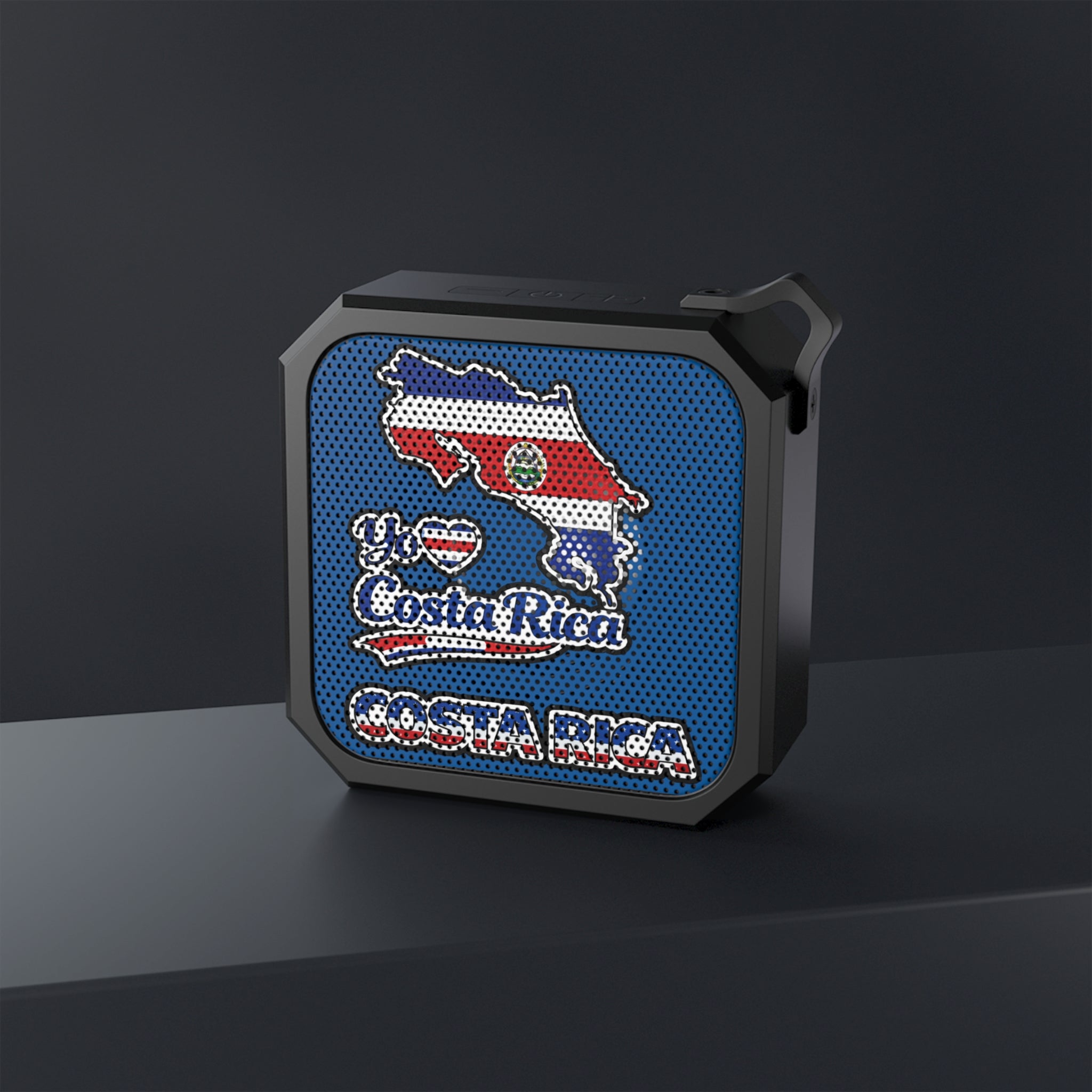 Bocina Bluetooth Costa Rica Portátil Resistente al Agua Diseño Patriótico I Love Costa Rica