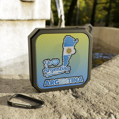 Bocina Bluetooth Argentina Portátil Resistente al Agua Diseño Patriótico I Love Argentina