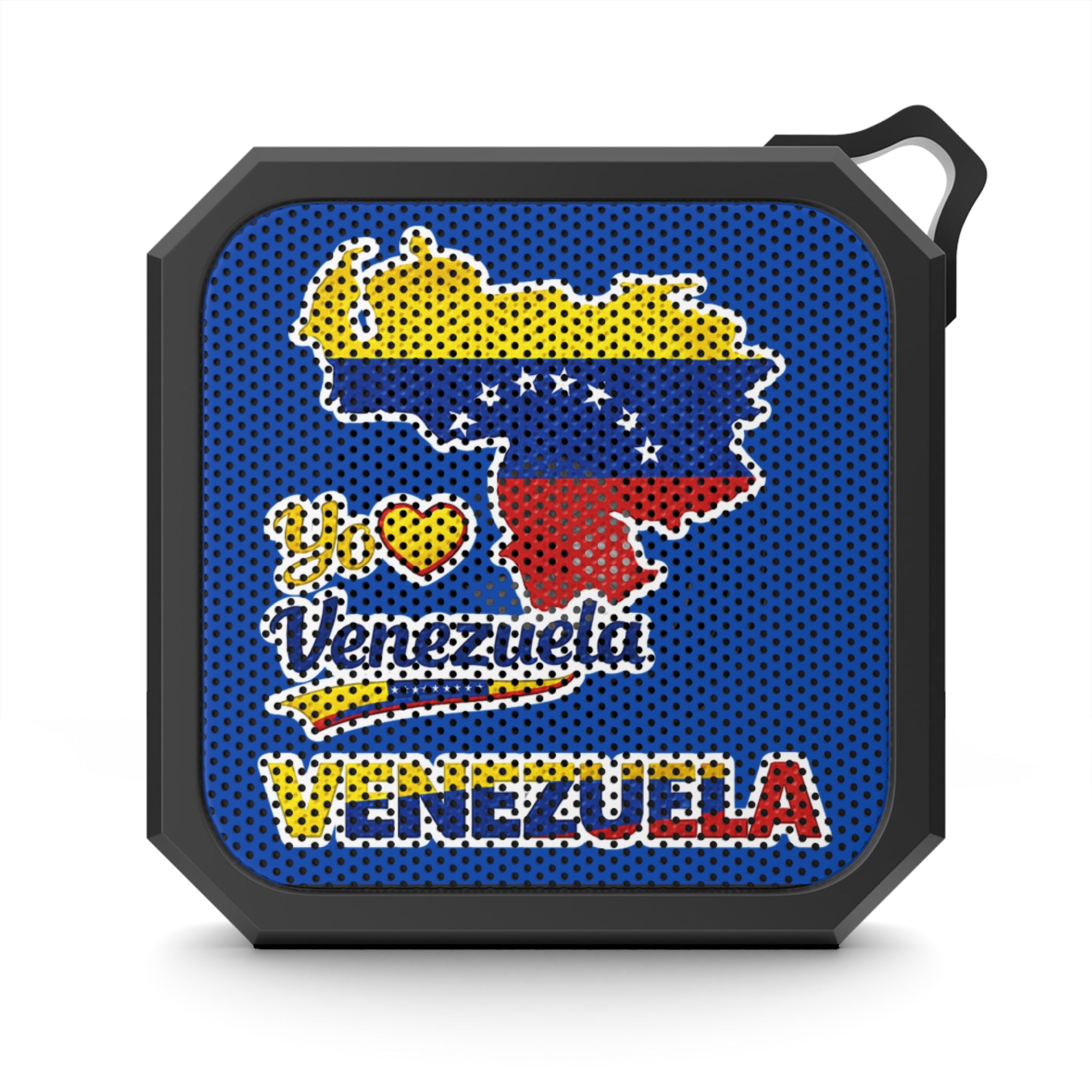 Bocina Bluetooth Venezuela Portátil Resistente al Agua Diseño Patriótico I Love Venezuela