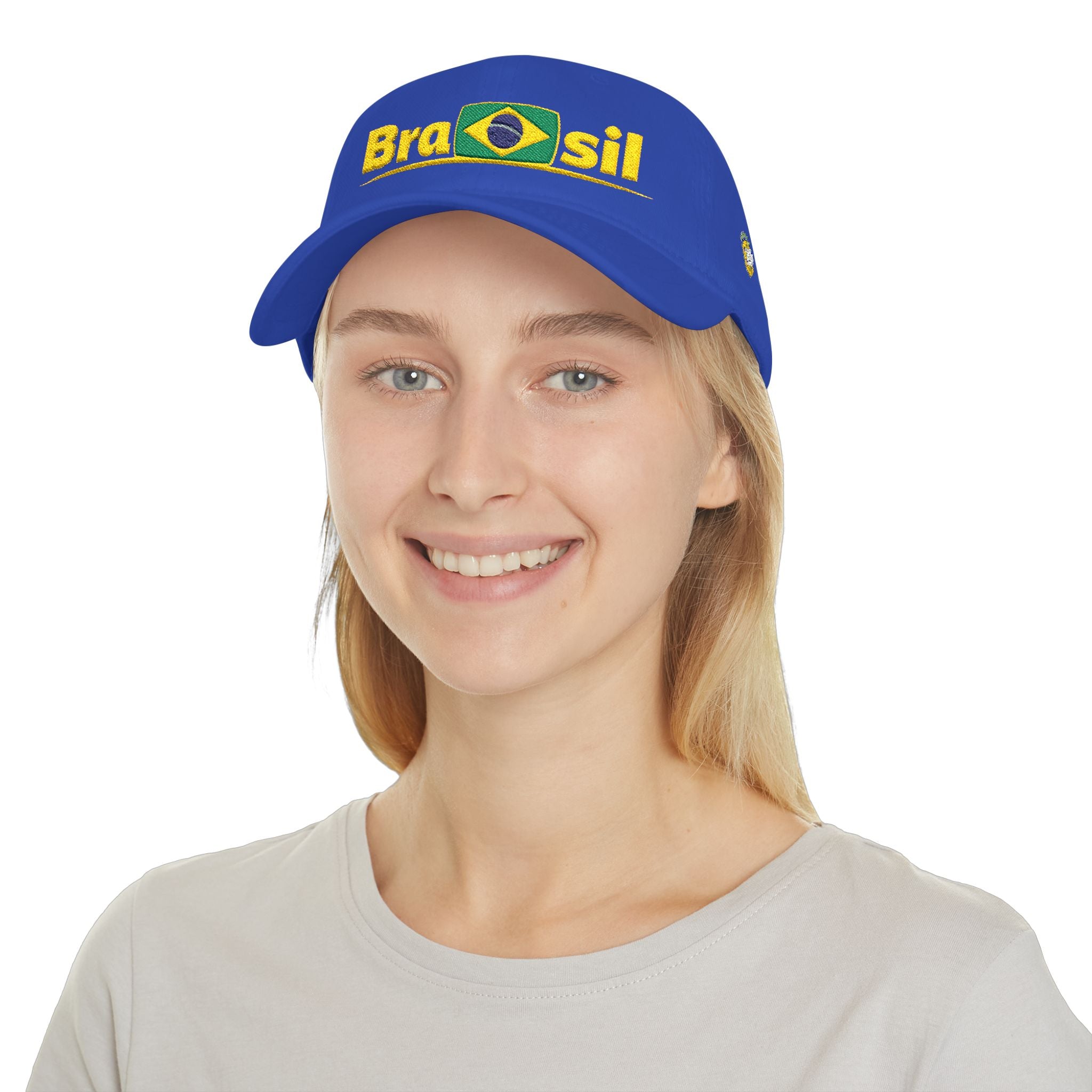 Gorra Brasil Bordada Ajustable Jogo Bonito 4 lados