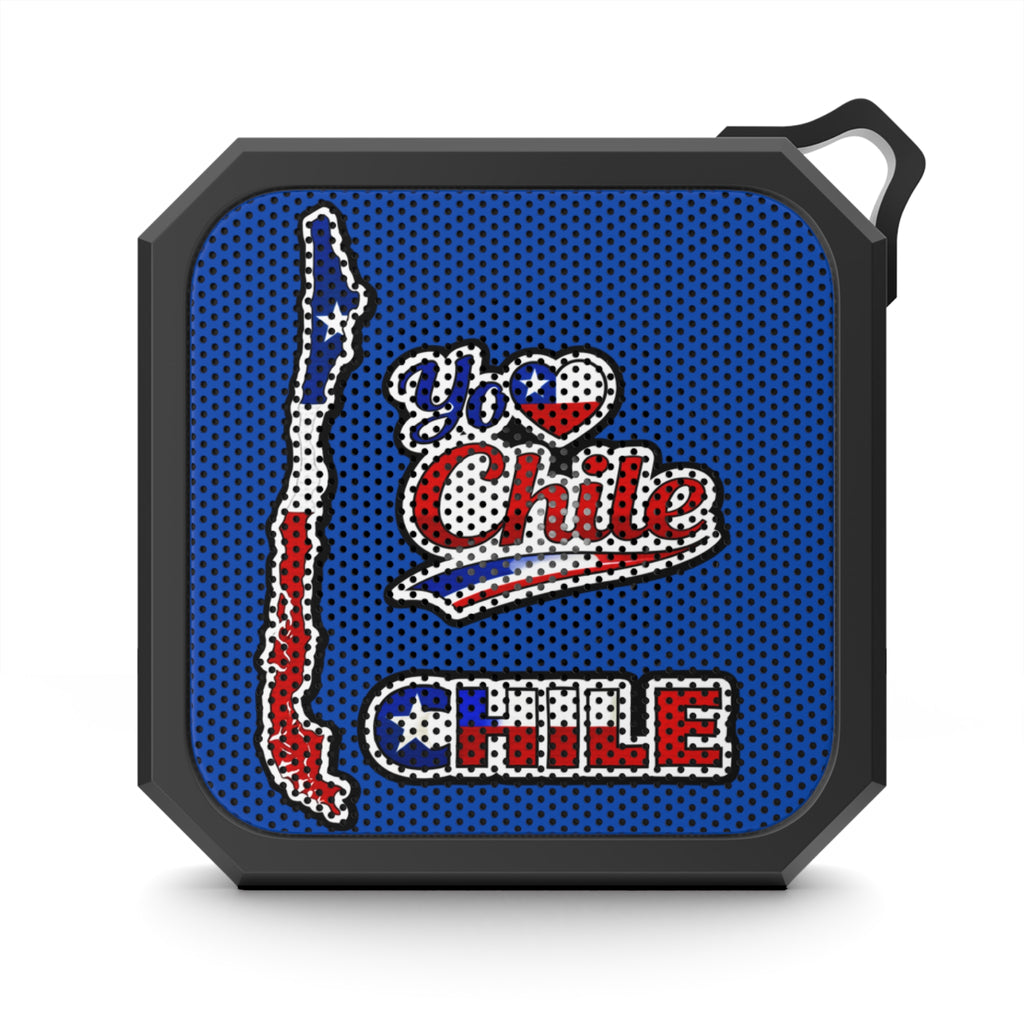 Bocina Bluetooth Chile Portátil Resistente al Agua Diseño Patriótico I Love Chile