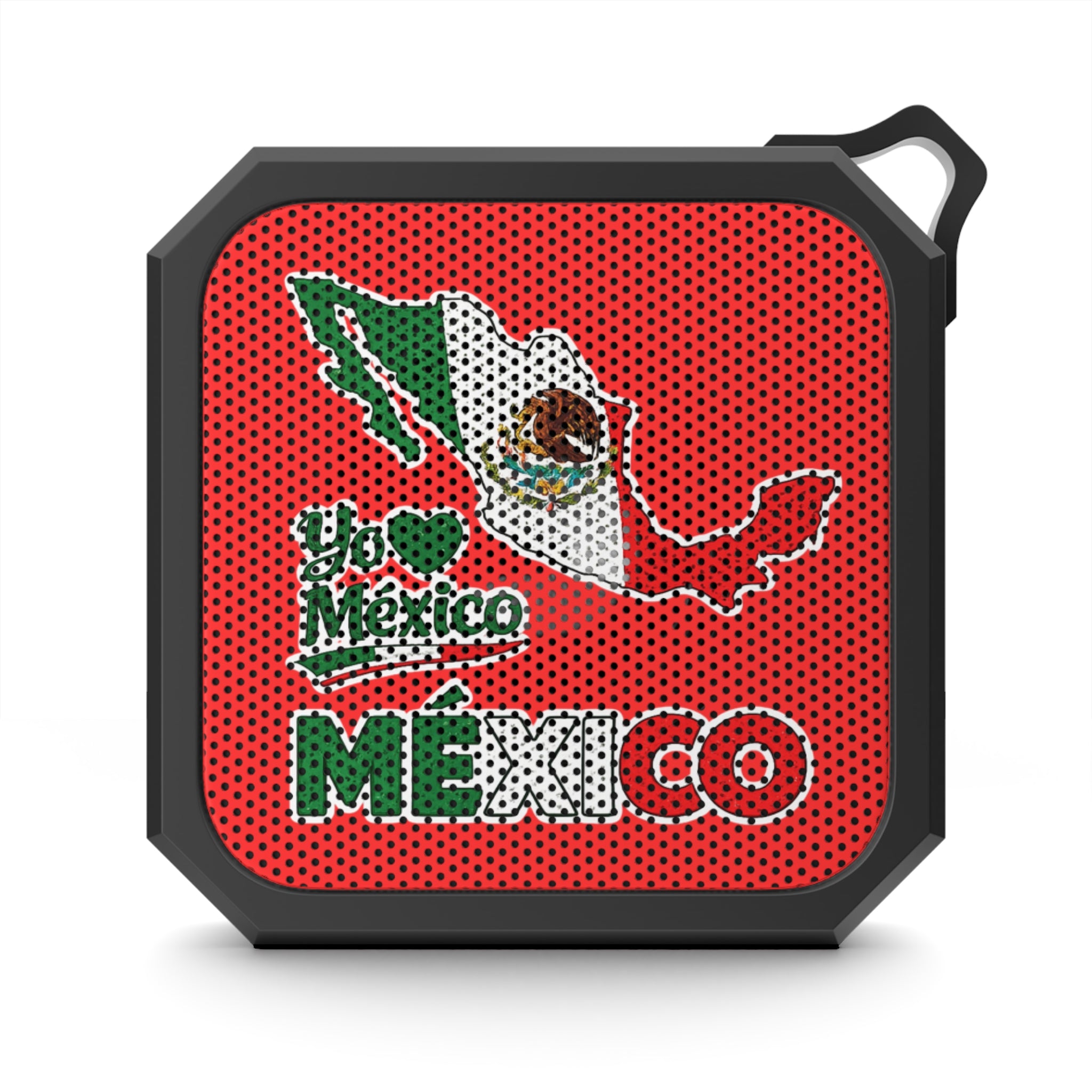Bocina Bluetooth México Portátil Resistente al Agua Diseño Patriótico I Love México