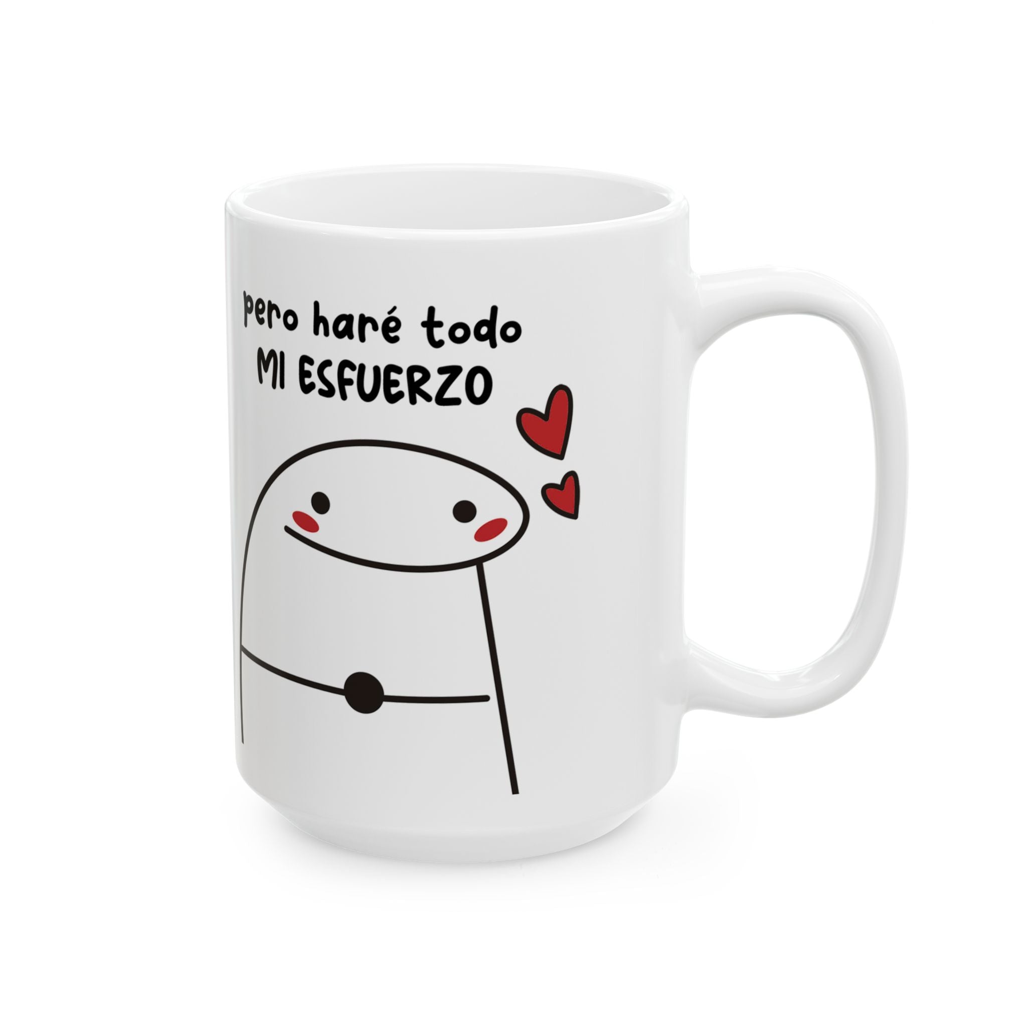 Taza San Valentin “Mi Esfuerzo” Taza Romántica