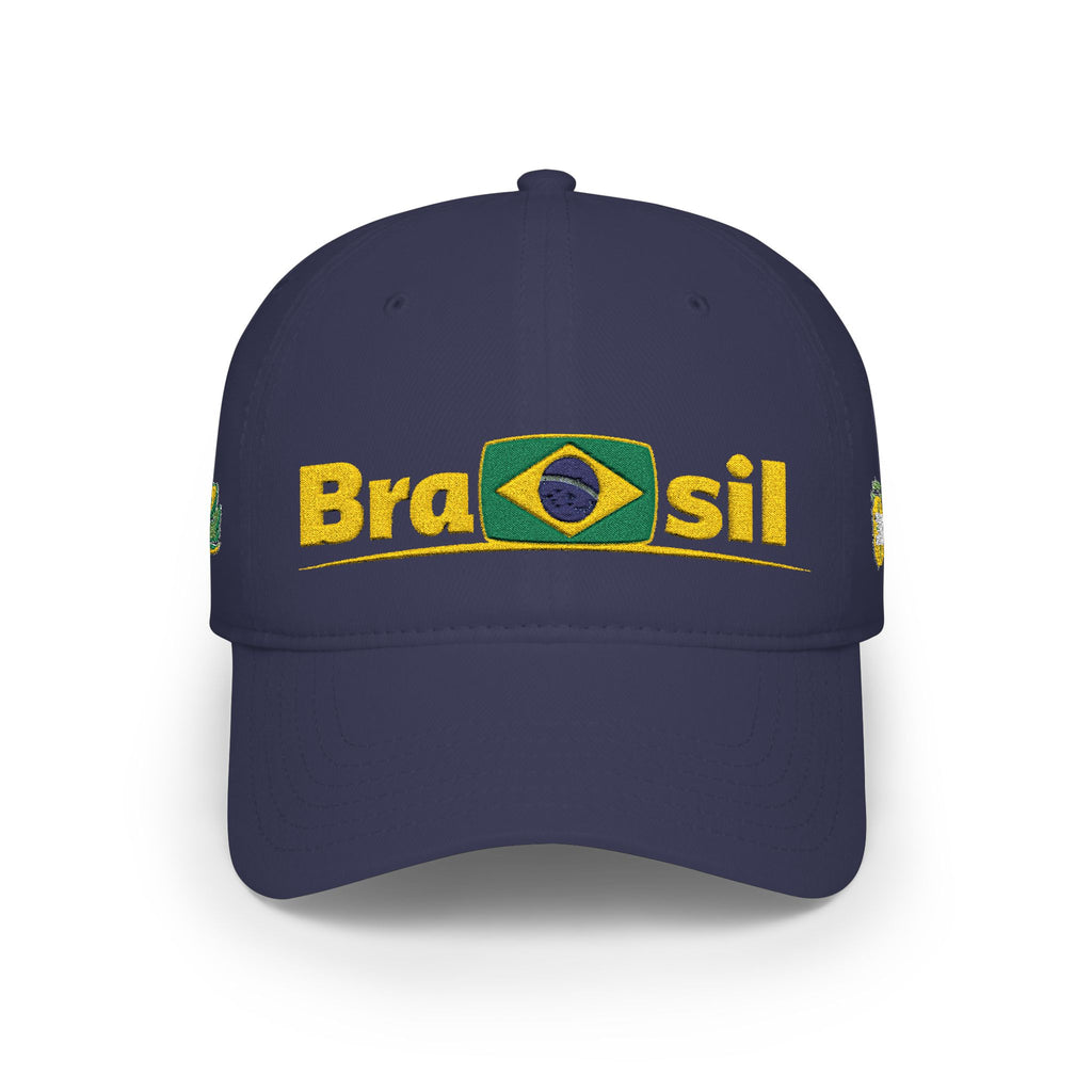 Adjustable Embroidered Brazil Cap Jogo Bonito 4 Sides