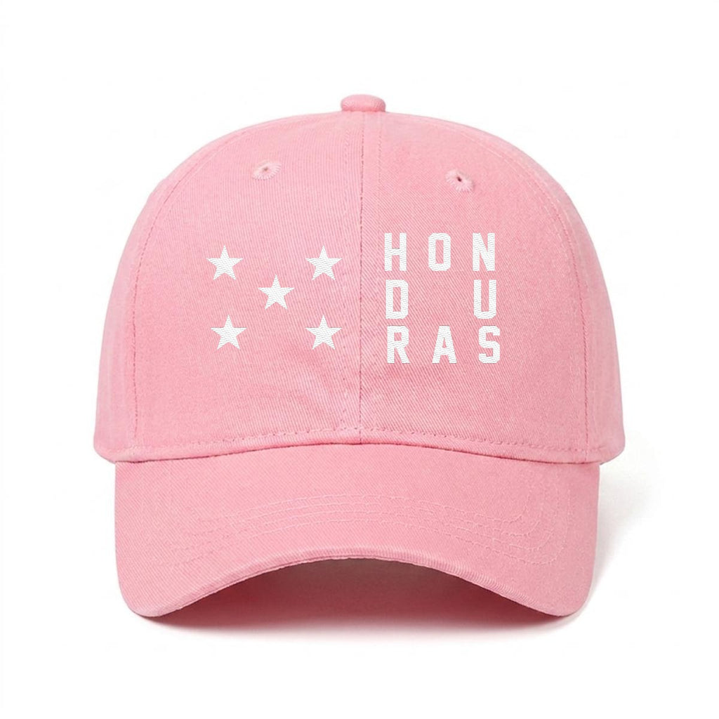 Gorra de Honduras Bordada Premium de Algodón Estilo Casual de Perfil Bajo