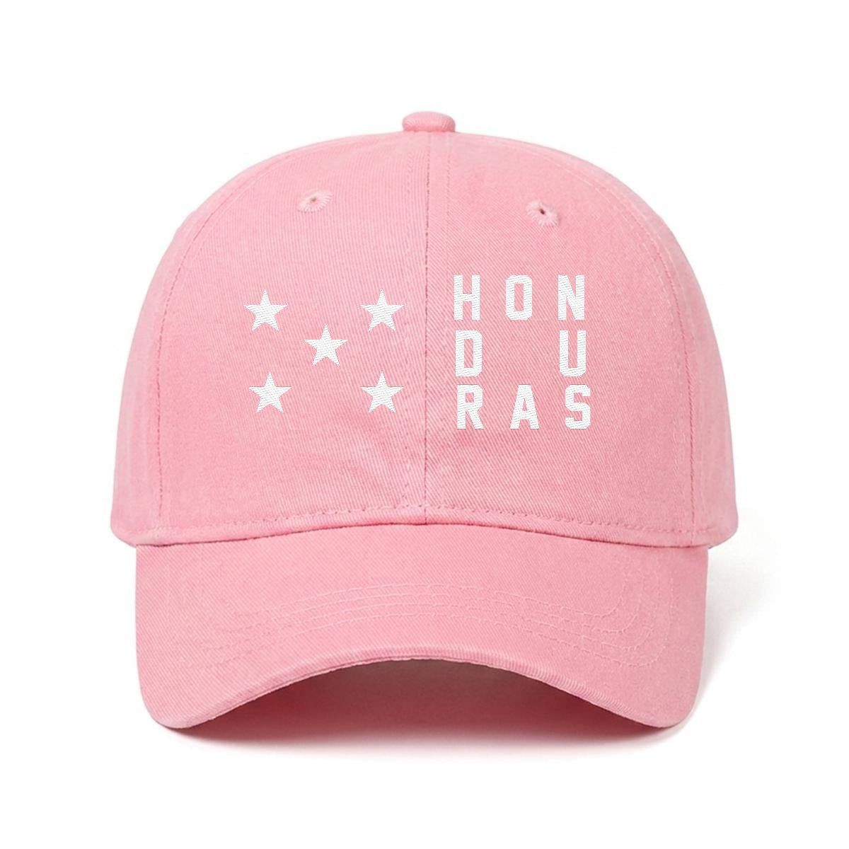 Gorra de Honduras Bordada Premium de Algodón Estilo Casual de Perfil Bajo