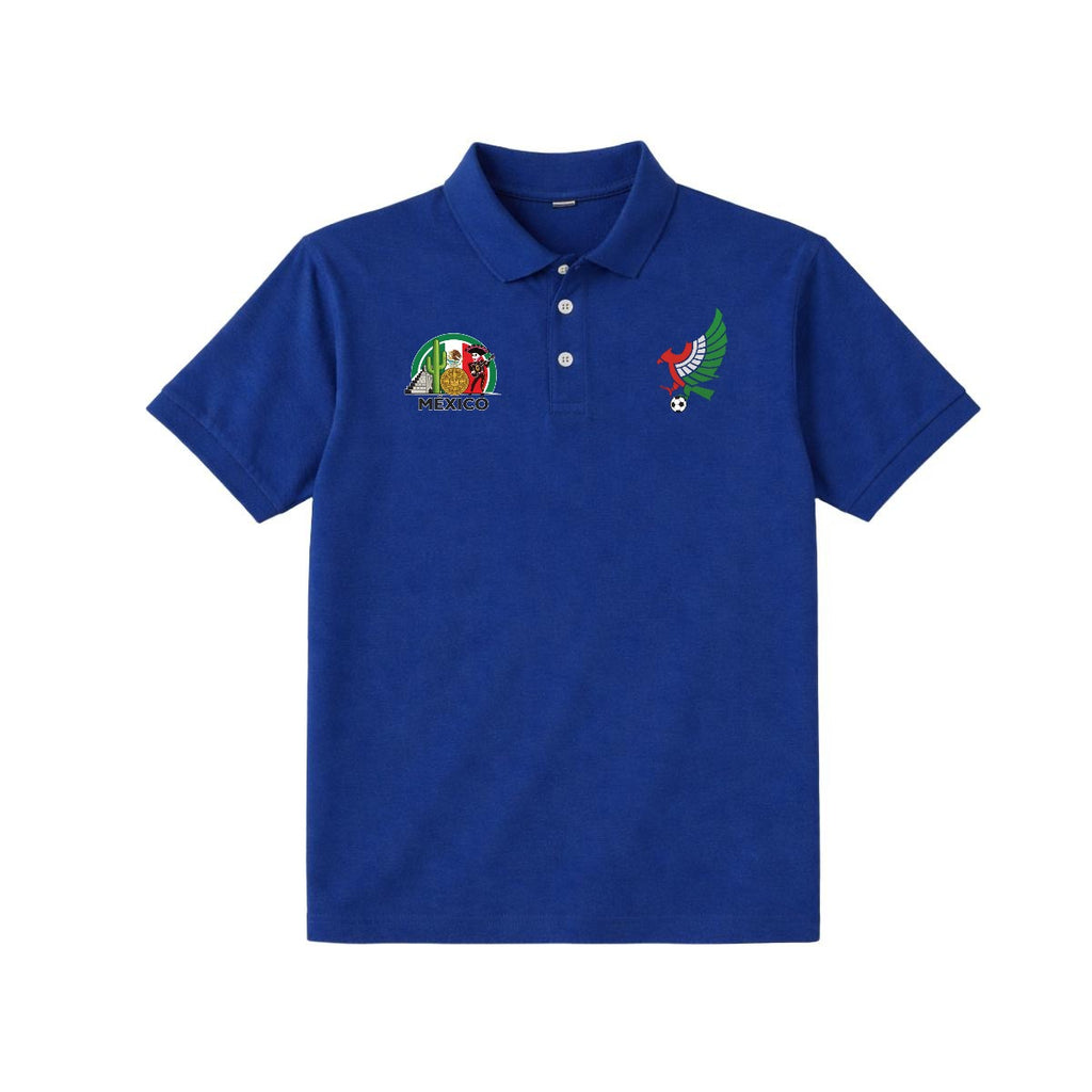 Polo México Patriótico Gildan 8800 DryBlend®