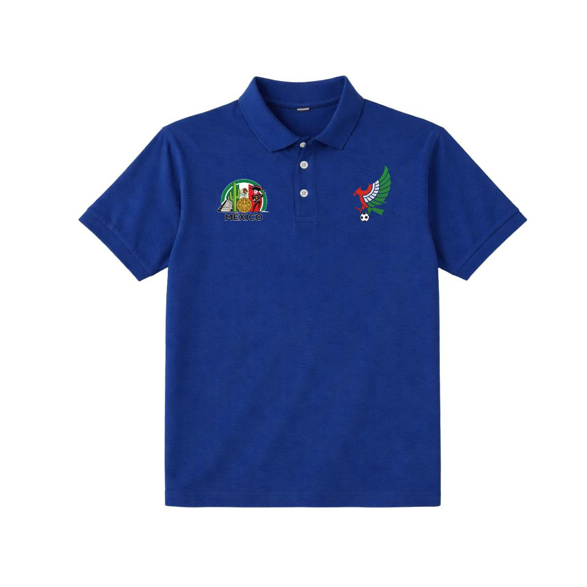 Polo México Patriótico Gildan 8800 DryBlend®