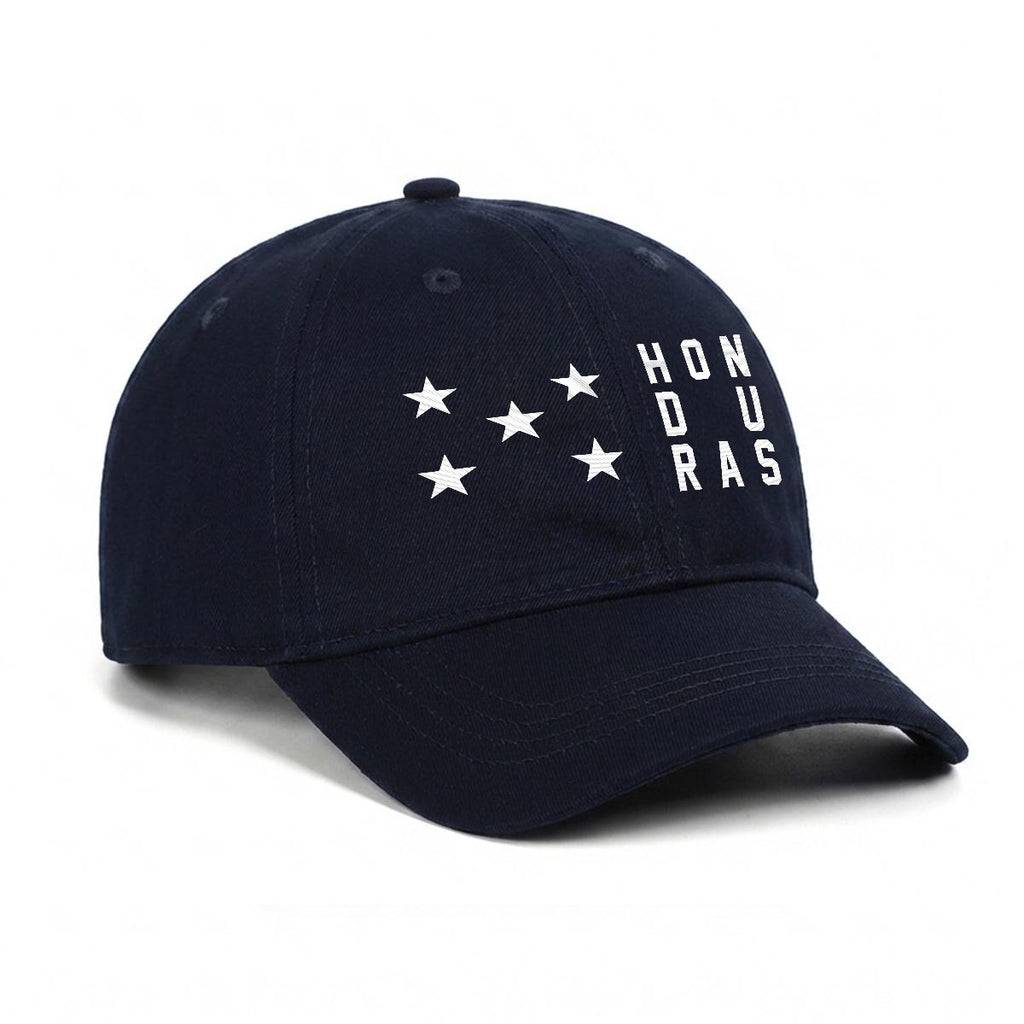 Gorra de Honduras Bordada Premium de Algodón Estilo Casual de Perfil Bajo