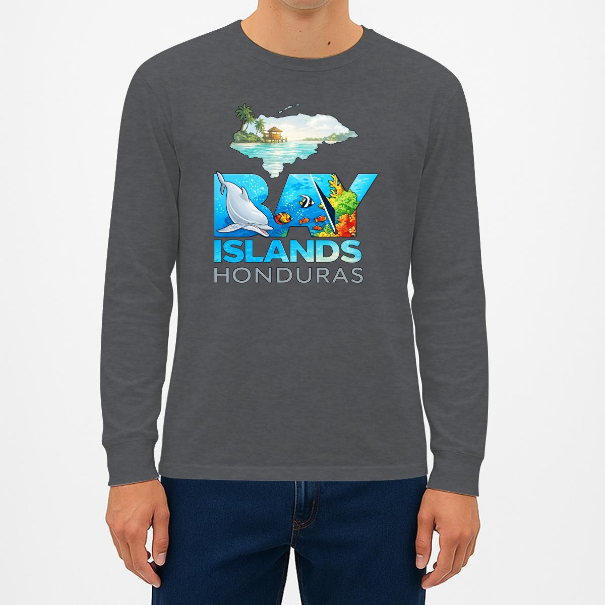 Camiseta / Hoodie / Tank Top Bay Islands Honduras  Edición Caribe Tropical Unisex