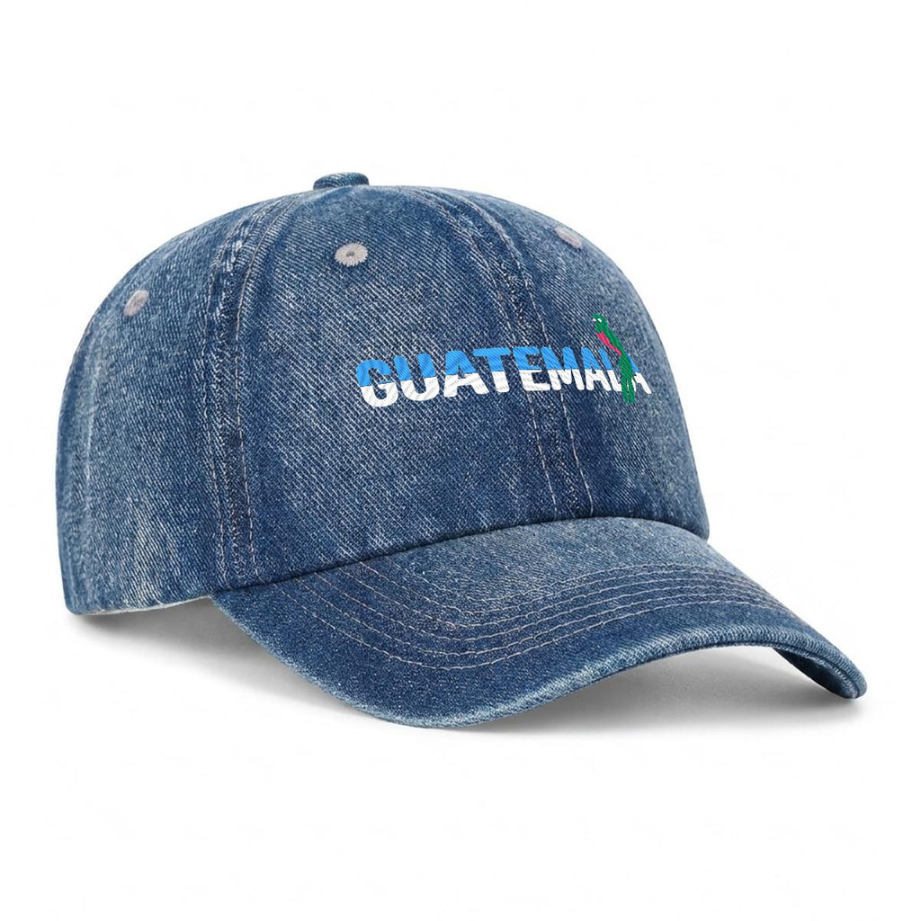 Gorra de Guatemala Bordada Premium Estilo Vintage Casual de Algodón