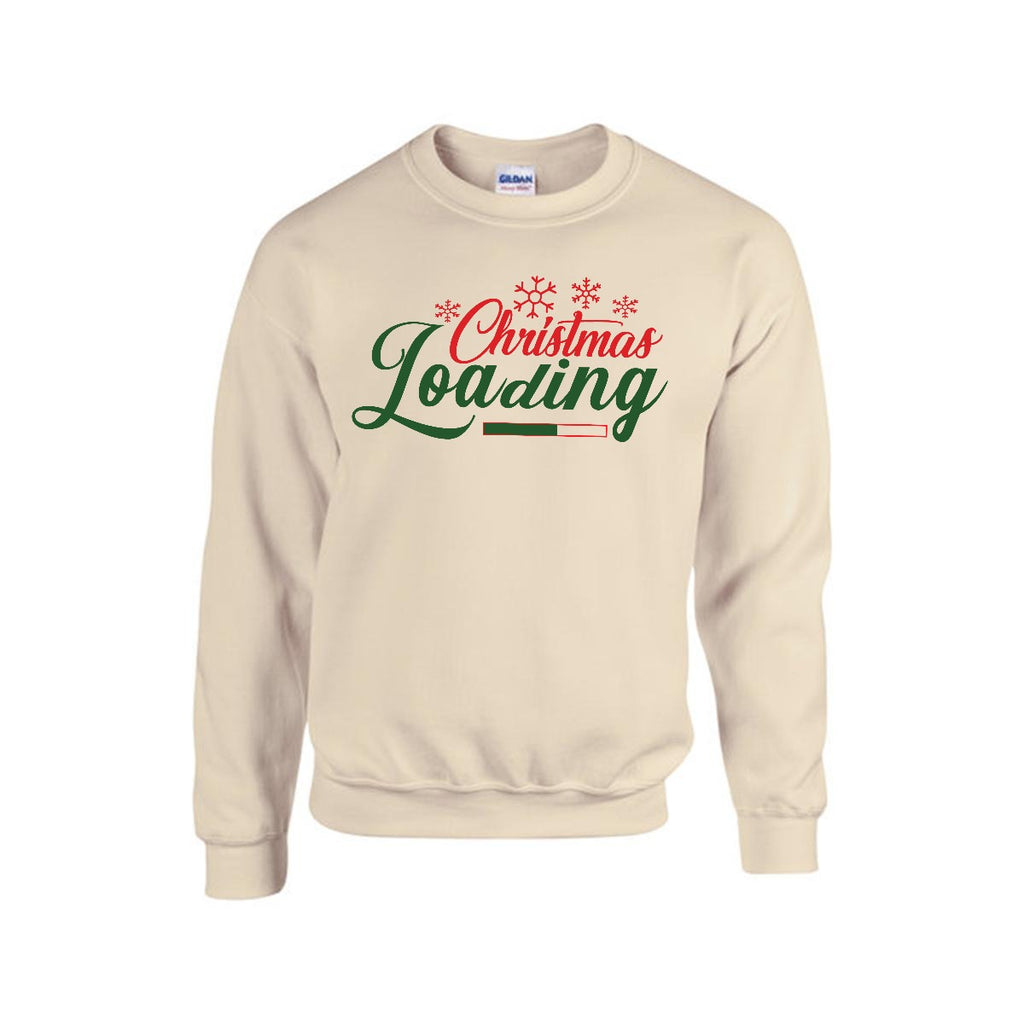 Christmas Loading Cursive Christmas Sweatshirt