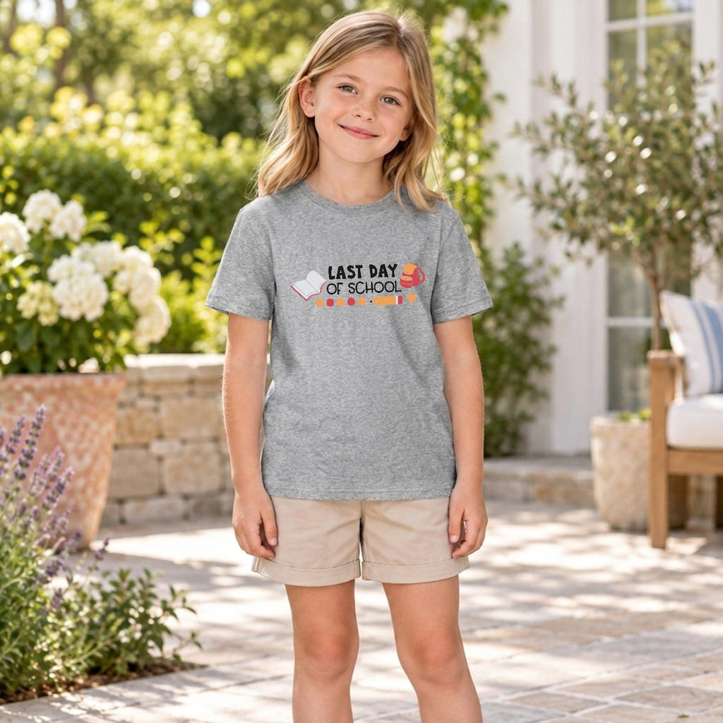 T-shirt enfant « Dernier jour d’école »