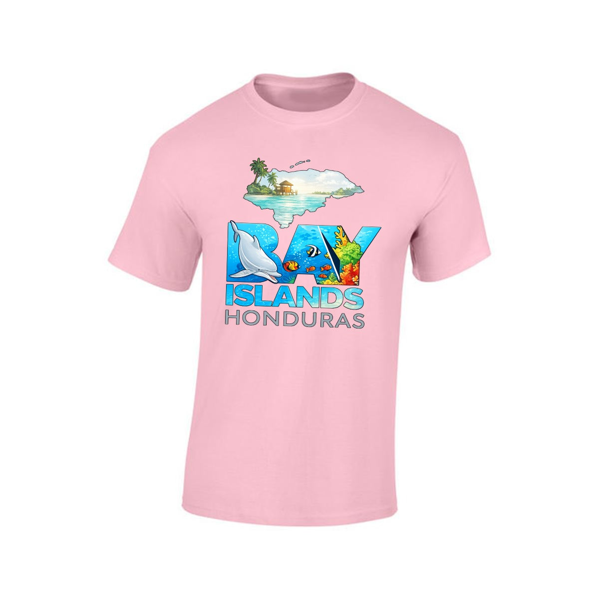 Camiseta / Hoodie / Tank Top Bay Islands Honduras  Edición Caribe Tropical Unisex