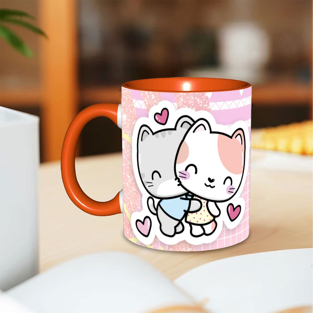 Gobelet - Tasse J'ai faim de tes baisers – Collection Saint-Valentin