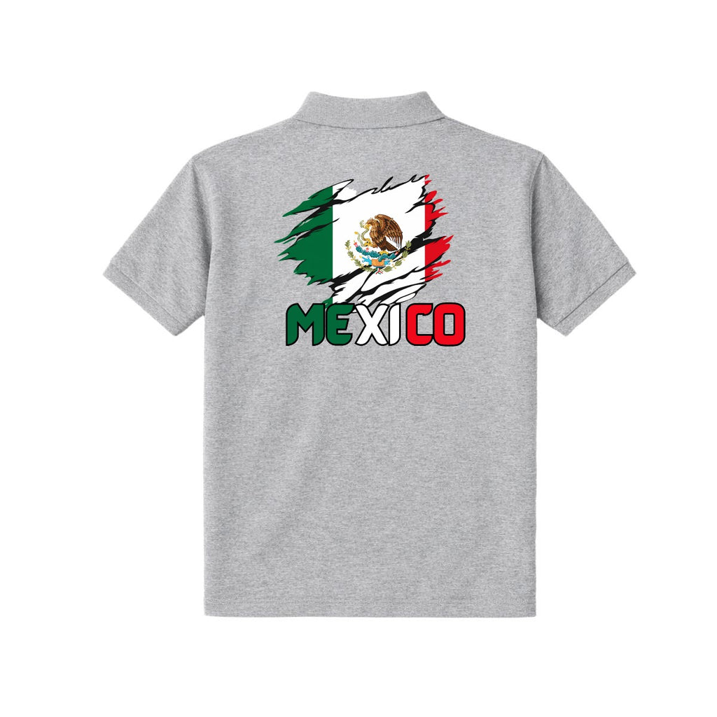 Polo México Patriótico Gildan 8800 DryBlend®