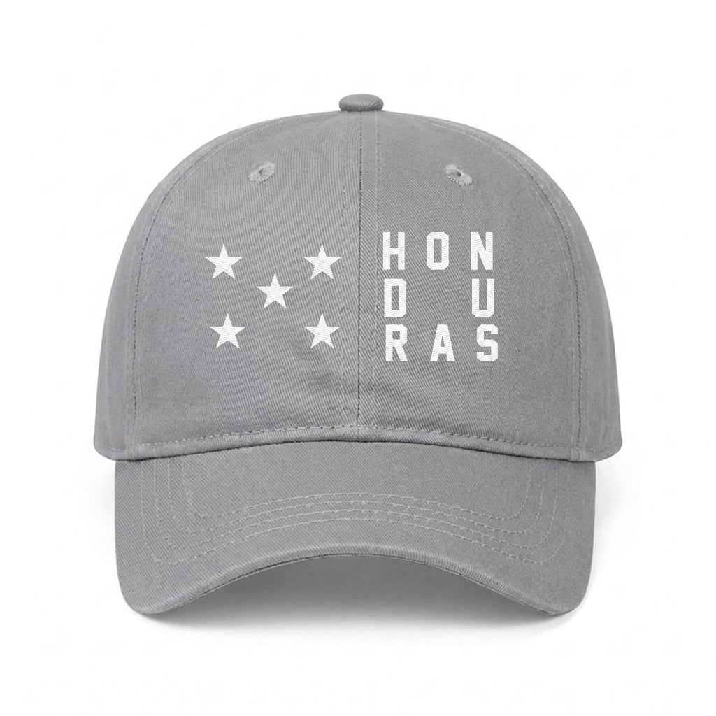 Gorra de Honduras Bordada Premium de Algodón Estilo Casual de Perfil Bajo