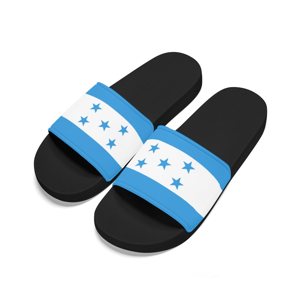 Sandalias Hombre Honduras Antideslizantes Diseño Bandera Hondureña