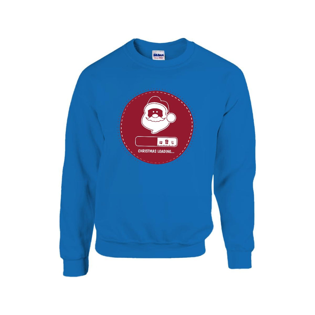 Sudadera Cuello Redondo 'Christmas Loading' Santa Claus