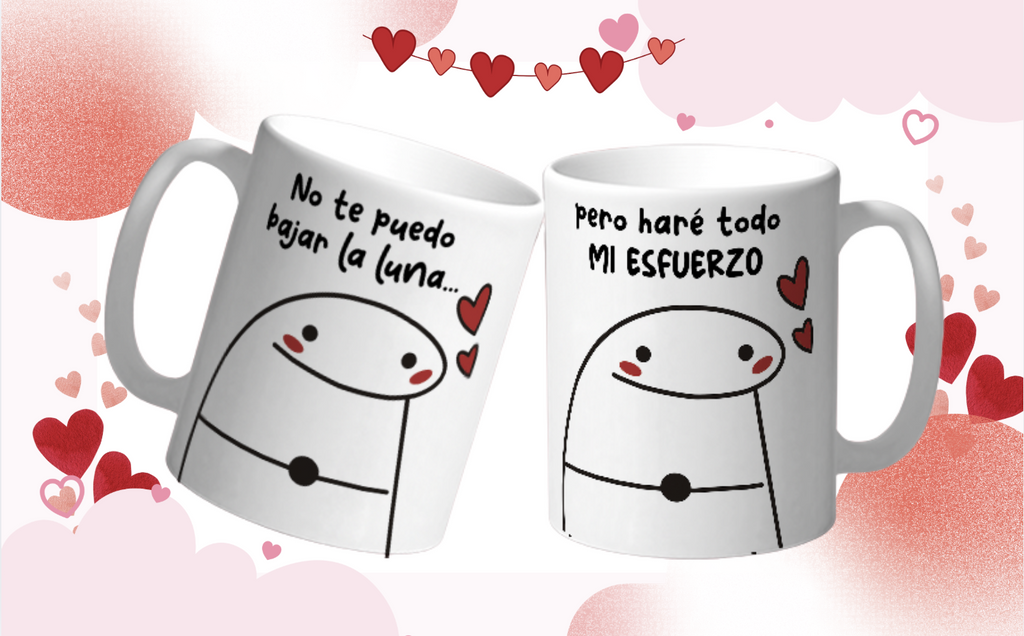 Taza San Valentin “Mi Esfuerzo” Taza Romántica