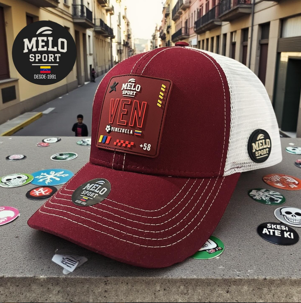 Gorra Venezuela VEN Edición Deportiva – Colaboración Melo Sports | Estilo Deportivo Unisex