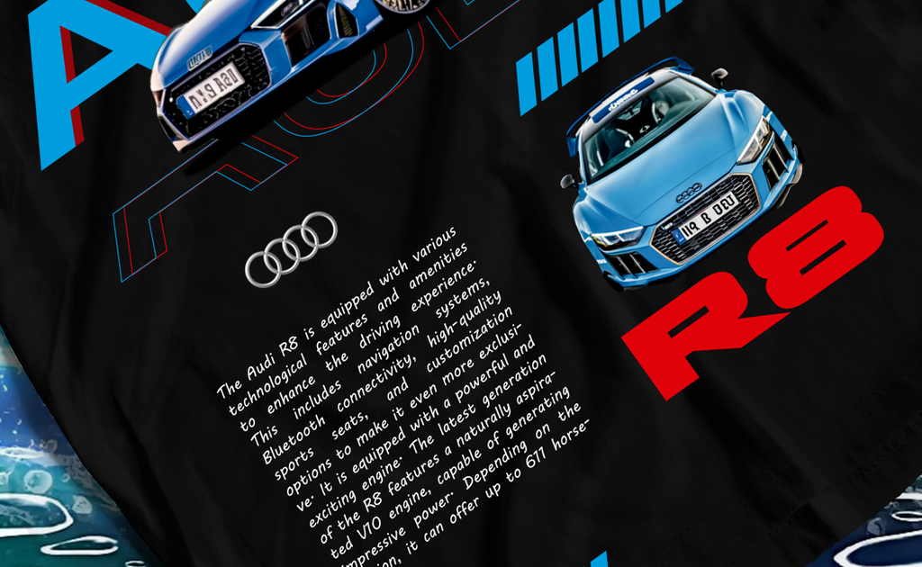 Camiseta Hombre Audi R8