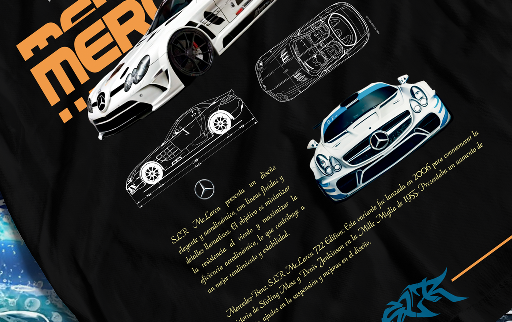 Camiseta Hombre Mercedes-Benz SLR McLaren 722 Edition