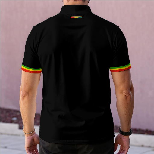 Camisa Tipo Polo de Bolivia Tricolor para Hombre