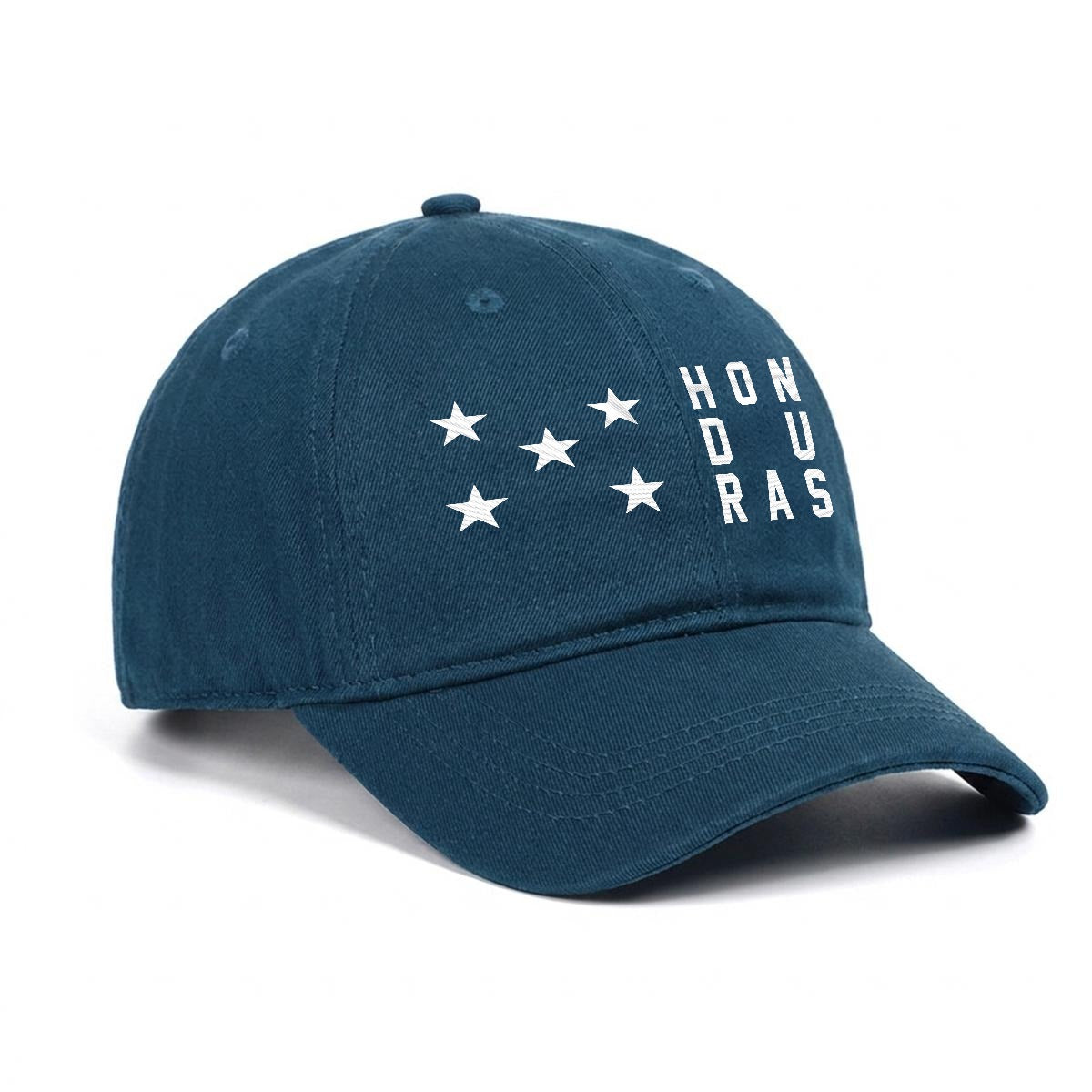 Gorra de Honduras Bordada Premium de Algodón Estilo Casual de Perfil Bajo