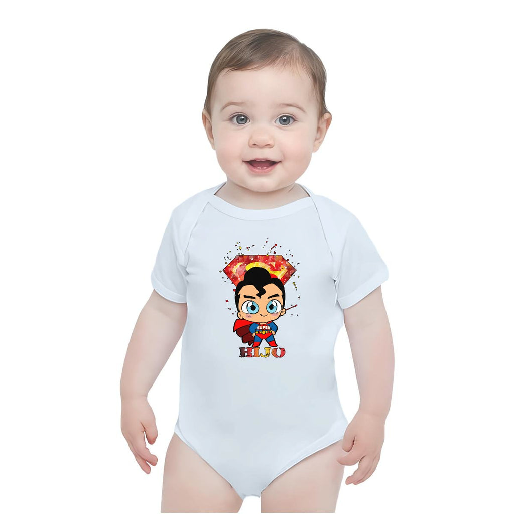Body para Bebe Superhéroe – Conjunto Familiar a Juego | Body de Algodón para Bebe