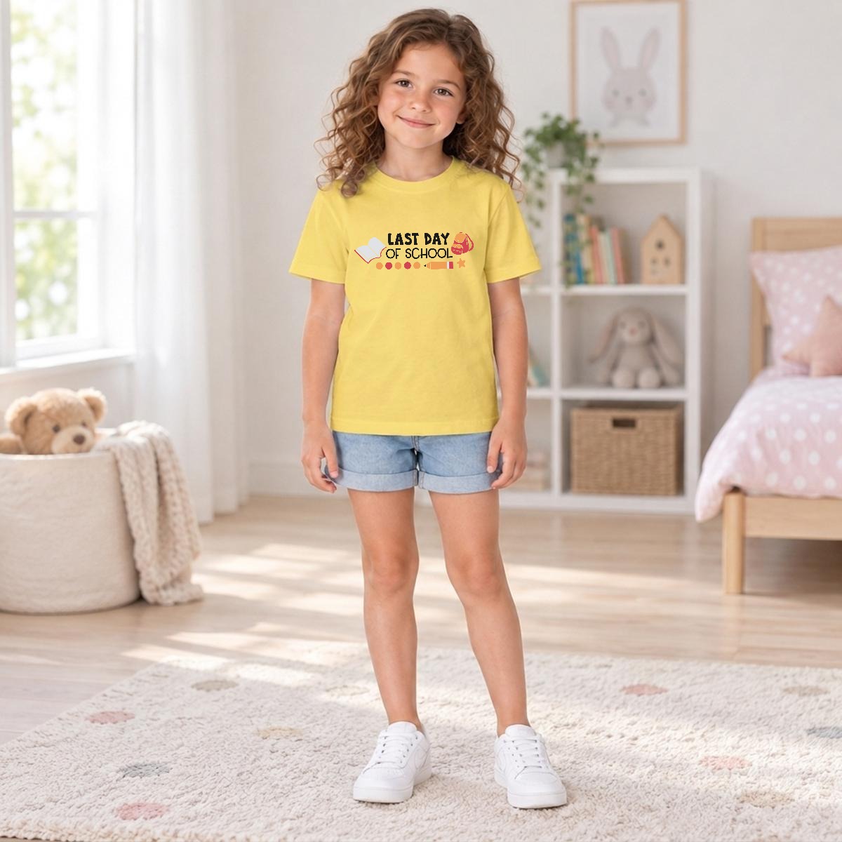 T-shirt enfant « Dernier jour d’école »