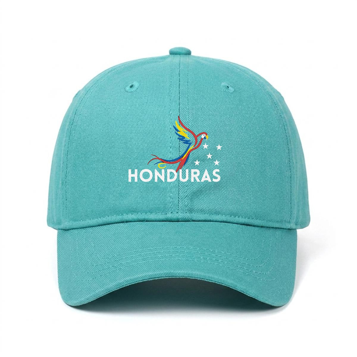Gorra de Honduras Bordada Premium Guacamaya de Algodón Estilo Casual