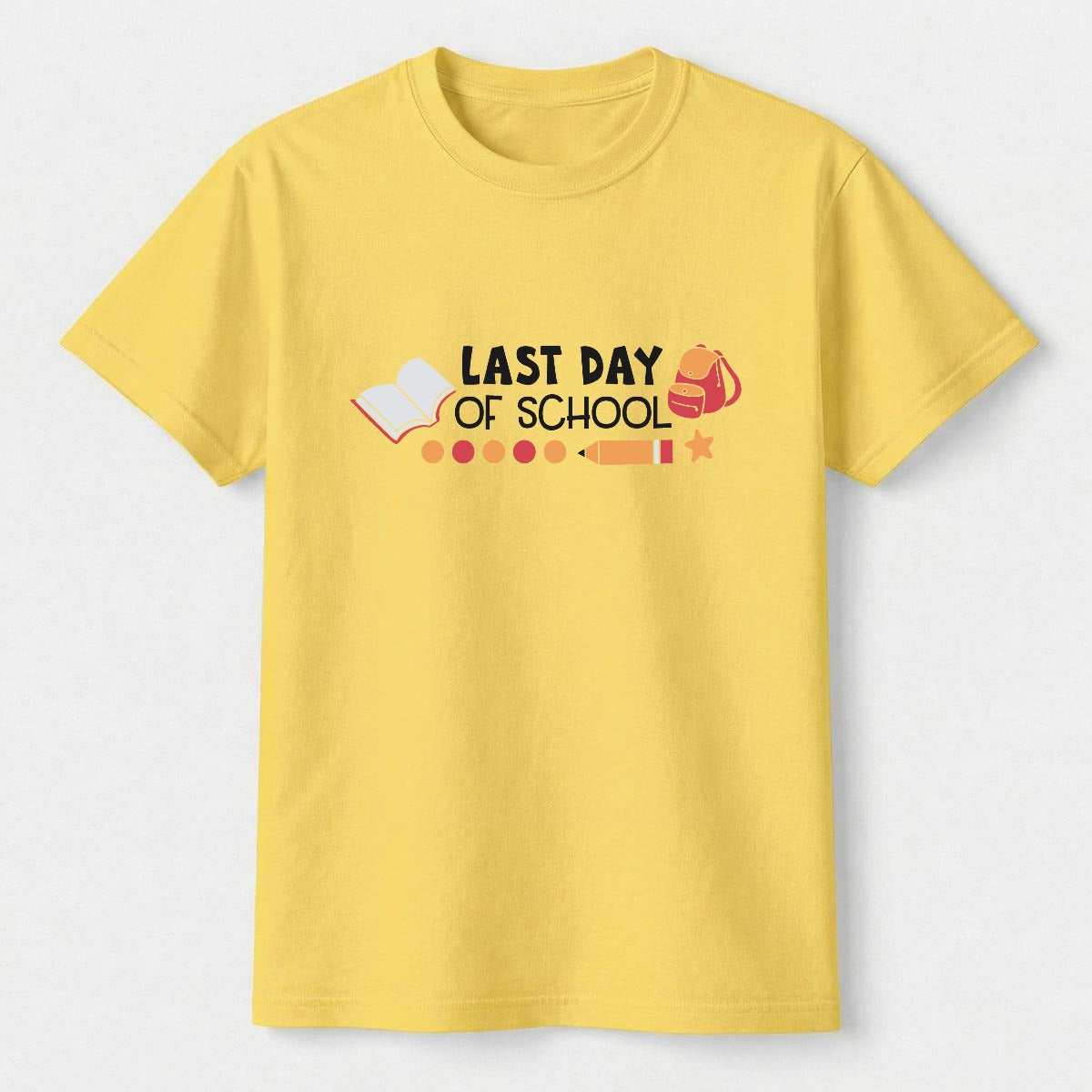 T-shirt enfant « Dernier jour d’école »