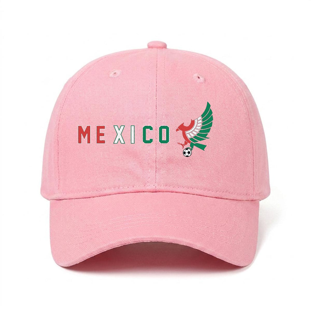 Gorra de México Bordada Premium Estilo Casual Ajustable de Algodón