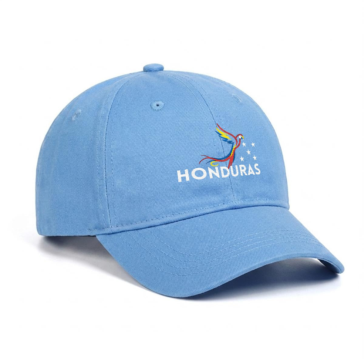 Gorra de Honduras Bordada Premium Guacamaya de Algodón Estilo Casual
