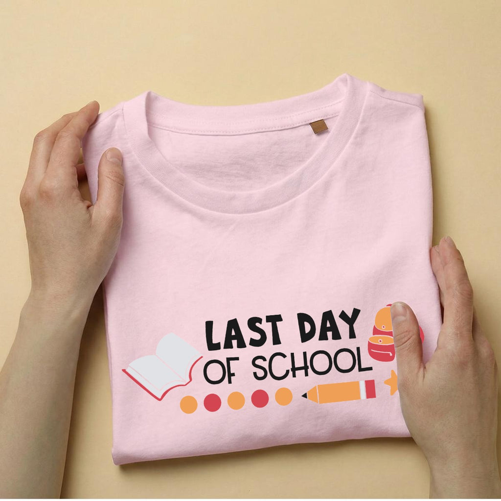 T-shirt enfant « Dernier jour d’école »